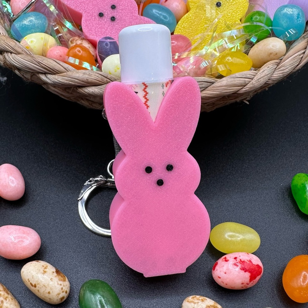 Peeps Bunny Lip Balm Holder - Picture 2 of 6